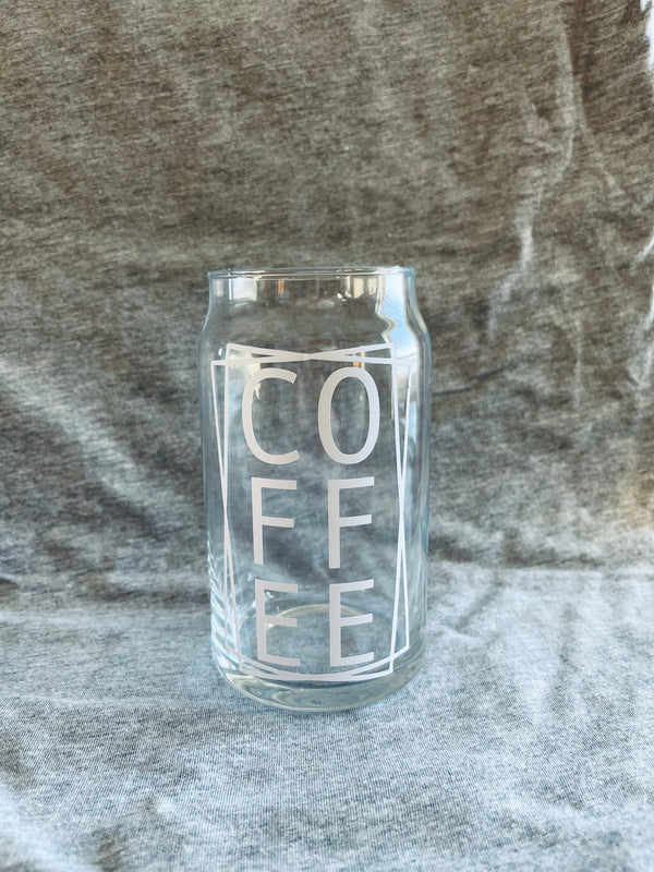 Coffee Beer Can Glass