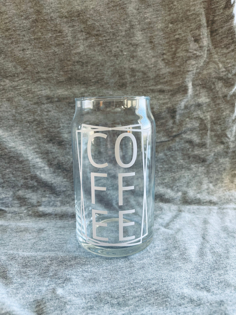 Coffee Beer Can Glass