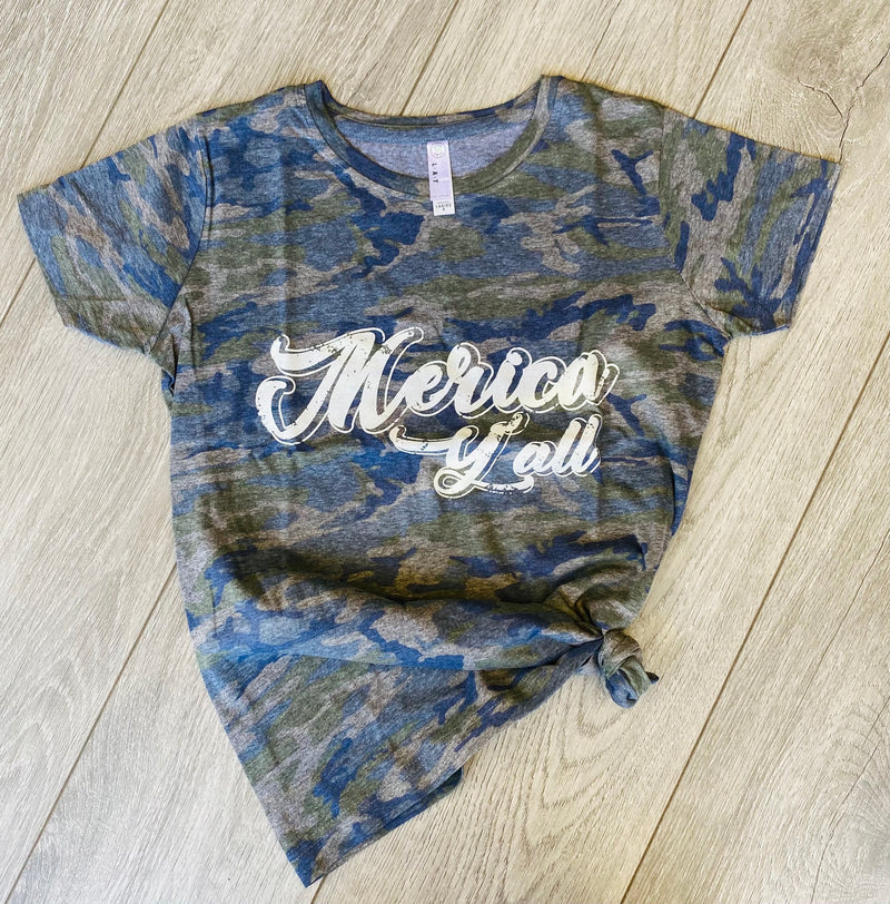 Merica Yall - Vintage Camo