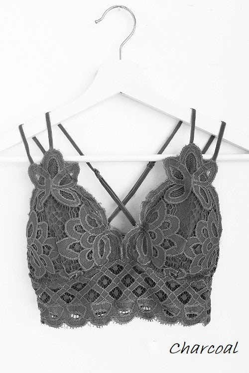 Beautiful Crochet Lace Bralette (4 Options)