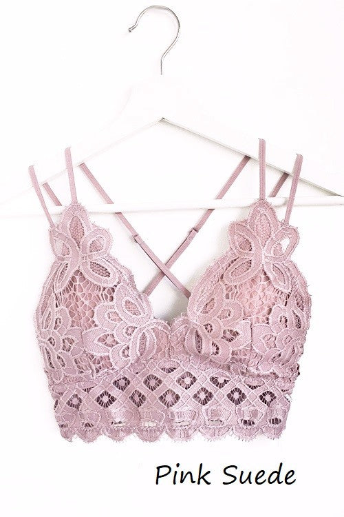 Beautiful Crochet Lace Bralette (4 Options)