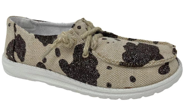 Sparkly Cow - Brown/Cream