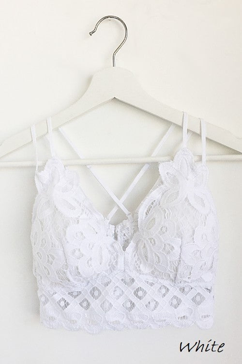 Beautiful Crochet Lace Bralette (4 Options)