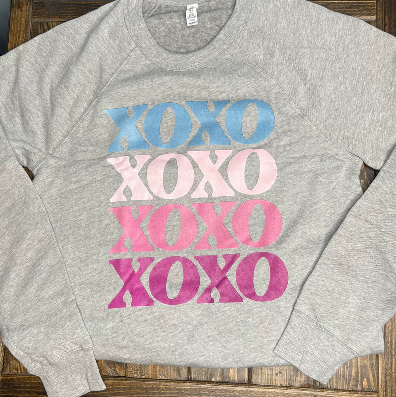 XOXO Crewneck - Grey