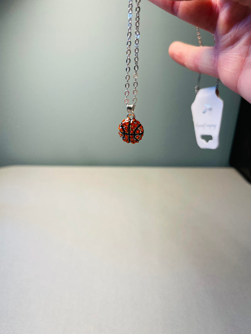 Basketball Necklace